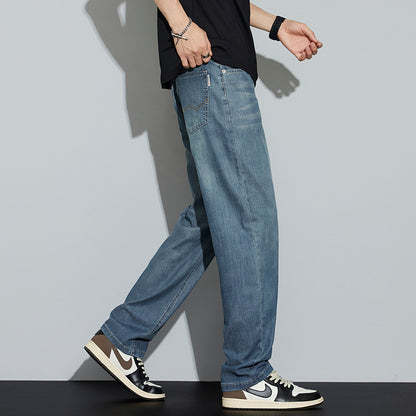 Cool-feeling Ice Silk Jeans For Men