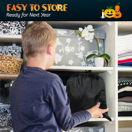 6.9ft Pumpkin Inflatable Halloween Decoration