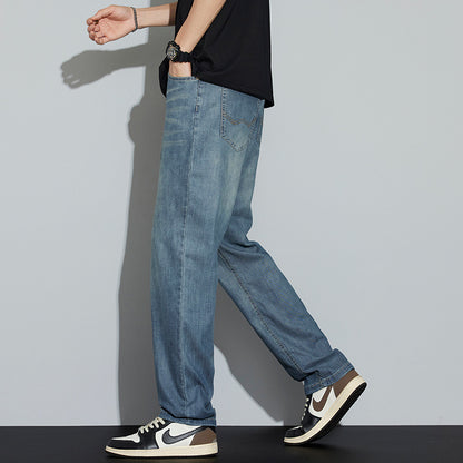Cool-feeling Ice Silk Jeans For Men